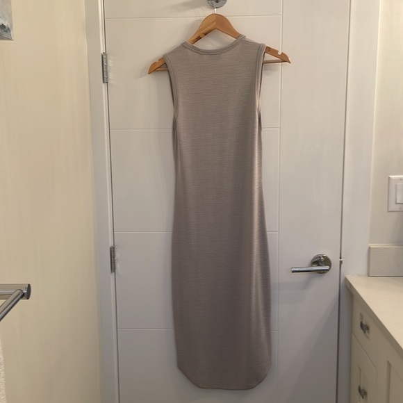 Wilfred Free midi dress, slate gray size S. like new condition - Picture 2 of 4